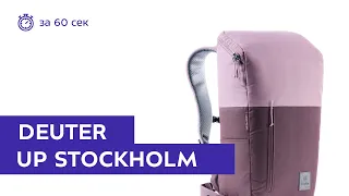 Рюкзак Deuter UP Stockholm Aubergine/Grape. Обзор за 60 секунд
