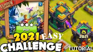 Easily 3 Star the 2021 Challenge (Clash of Clans)How to 3 Star the 2021 Challenge 10th anniversary |