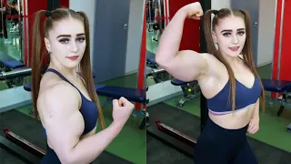 Muscle Barbie Doll | Female hulk | Julia Vins | Female Motivation 2022