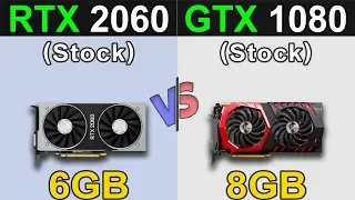 RTX 2060 Vs. GTX 1080 | 1080p and 1440p Gaming Benchmarks