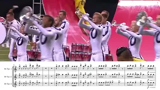 Bluecoats 2016 - Down Side Up - Trumpet Feature