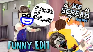 Ice Scream 7 Ending Scenes With Funny Edit | Ice Scream 7 Funny Edit