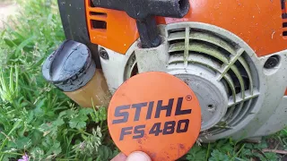 De Chatarra a Desbrozadora PROFESIONAL Stihl FS 480 (fallo raro y sigue fallando)