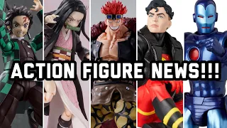 ACTION FIGURE NEWS (01/23/2024)!!! SH Figuarts Demon Slayer, One Piece & Medicom Toy DC and Marvel