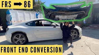 FRS to 86 Front End Conversion! FRS Transformation Part 2!