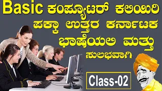 Learn Basic Computer in Kannada -Class 2 |Basic Computer Skills for All Exams  (In ಕನ್ನಡ) Guru