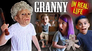 Granny Horror Game In Real Life!