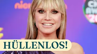 Heidi Klum nackt: Sexy Schnappschuss aus dem Bett