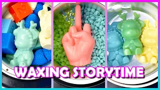 🌈✨ Satisfying Waxing Storytime ✨😲 #639 I told everyone my wife is the infertile
