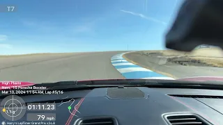 Porsche Boxster GTS - High Plains fast lap w/ passenger