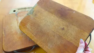 A friend shamed me for dirty cutting boards and showed me how to clean them easily