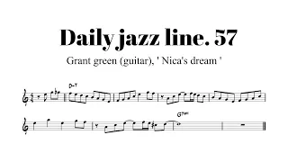 Daily jazz line. 57