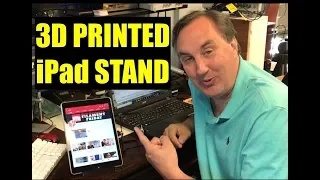 iPad Pro Foldable Stand 3D Printed using Filament Friday Filament