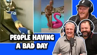 PEOPLE HAVING A BAD DAY | Fail Compilation 2023 REACTION | OFFICE BLOKES REACT!!