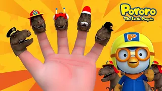 Pororo T-REX Finger Family🦕 | Finger Family Song | Dinosaurs for Children | Pororo Dino World