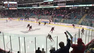 Arena Shorts: Titan/Armada take the ice for warmup for President Cup final