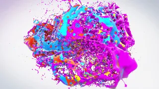 Футаж для работы Colorfull Splash