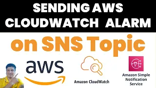 AWS CloudWatch Alarm Setup  | Sending CloudWatch Alarm to AWS SNS Topic