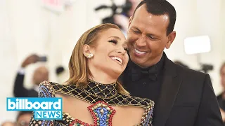 Jennifer Lopez and Alex Rodriguez Get Engaged, Fans React | Billboard News