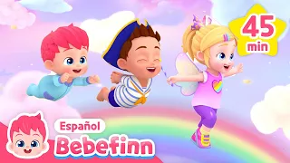 Vamos a Encontrar al Unicornio🦄🌈 y Más Canciones Infantiles | Bebefinn en español