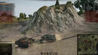 Bat.-Châtillon 25 t, Топь, Стандартный бой