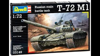 Стендовый моделизм. Revell T-72 M1 №03149 М 1:72 ч3
