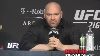 Dana White: Ferguson is Interim, Conor is champ. That's the fight that has to happen
