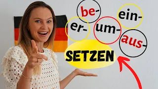 Verben mit dem Wortstamm -setzen (Wortschatz erweitern Deutsch b2, c1)