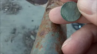 Beach Metal Detecting Ancient Silver coins