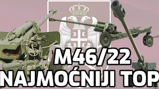 Najmoćniji top Vojske Srbije M46/M22 - The most powerful Gun in the Serbian Army M46/M22