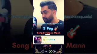 3 Peg|Sharry Mann|Punjabi|Top1|Hits|2016|Saanu Aunda Ni Pyaar Naap#shorts#ytshorts#youtubeshorts#yt