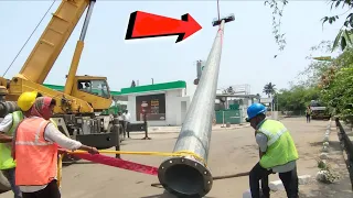 reparing and eraction for reliance jio petrol pump High mast@souravjoshi total vlogs for joy 👍👍