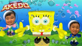 Custom Akedo Battle Challenge Spongebob Squarepants Warrior Gets Put To The Test