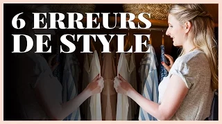 6 erreurs de style à ne pas commettre