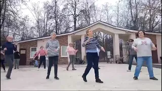 Московское долголетие, парк «Сокольники» ча ча ( cha cha)