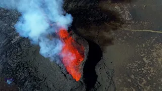 Volcanic Eruption at Litli Hrutur,  Iceland, July 2023