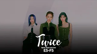 Jeongyeon (TWICE) - NEW HIGH NOTES in 'Queen Of Hearts' & 'Brave' Previews | E5-F5