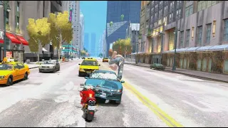 GTA IV - Epic Motorcycle Crashes Ragdolls Ep.2 (Euphoria Physics)