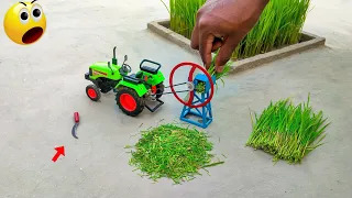 Top diy tractor chaff cutter machine| @mrminitopics @sunfarming7533