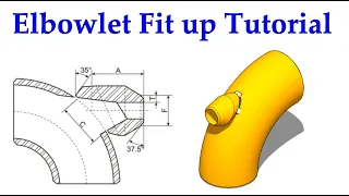 How to fit up Elbowlet on an Elbow