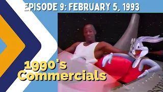 Retro 90s Commercials - Ep 9: Chicago Bulls, McDonald's Cheddar Melt, Toyota Previa 📼📺