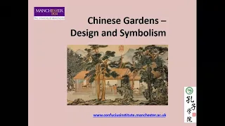 ONLINE TALK: Chinese Gardens - Design and Symbolism