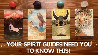 Your Spirit Guides Need You to Know This [Important Message!] ✨😇 ✨ | Pick a card