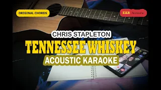 TENNESSEE WHISKEY Karaoke Acoustic - Chris Stapleton