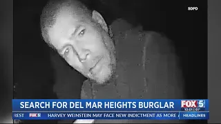 Video captures thief moments before swiping thousands from Del Mar Heights home