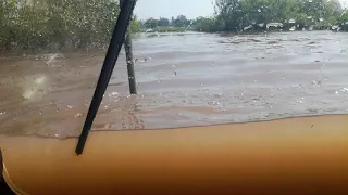 Преодоление водных преград на Витязь дт-30.