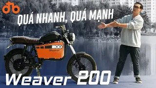 Dat Bike Weaver 200: Xe điện Việt Nam chạy nhanh như xe xăng, “bốc” như phân khối lớn!