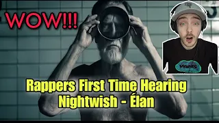 American RAPPER'S First Time Hearing Nightwish - Élan | WOW!!! | Ian Taylor Reacts