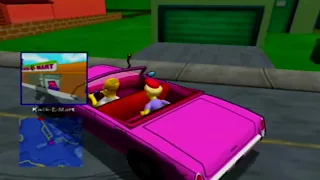 The Simpsons: Road Rage - Sunday Drive In All Worlds (NGC) - RetroRobby Combacks