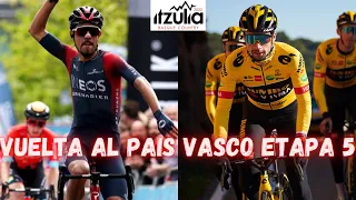 ETAPA 5 VUELTA AL PAIS VASCO ITZULIA 2022/INEOS Y MARTINEZ CON TODO A POR ROGLIC